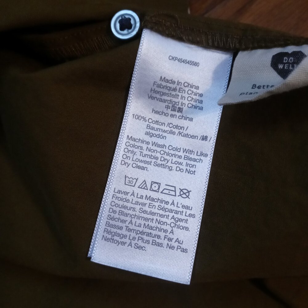 MADEWELL ruffle-sleeve button-front mini dress in polka dot (sz2) - Picture 12 of 14